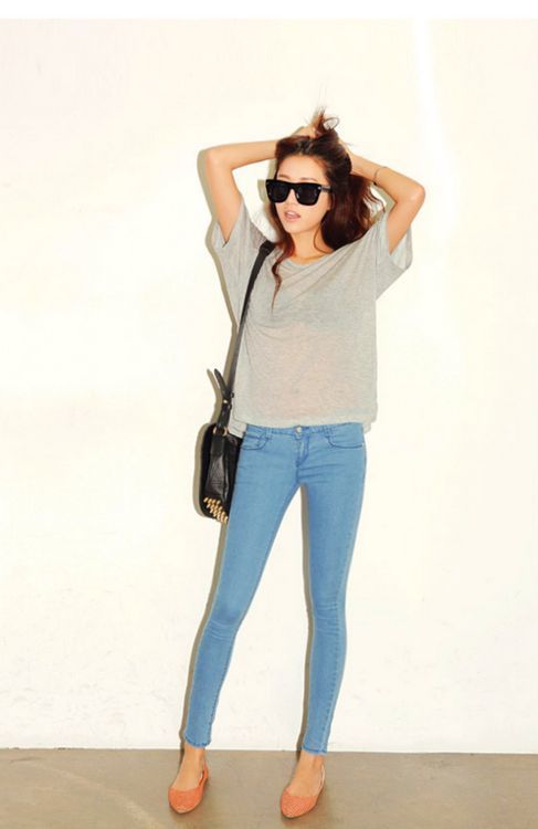 แฟชั่น Skinny Pants