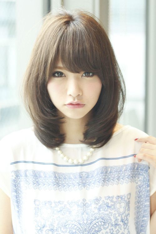 ทรงผมหน้าม้า สไตล์สาวญี่ปุ่น