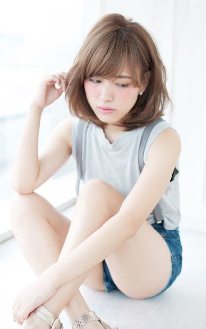 ทรงผมหน้าม้า สไตล์สาวญี่ปุ่น