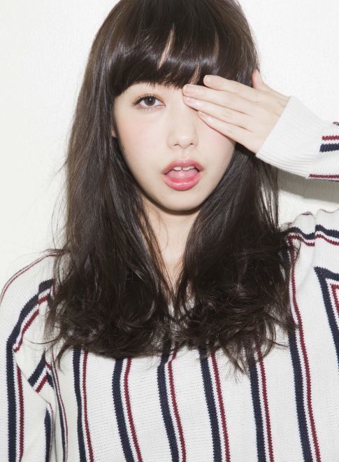 ทรงผมหน้าม้า สไตล์สาวญี่ปุ่น