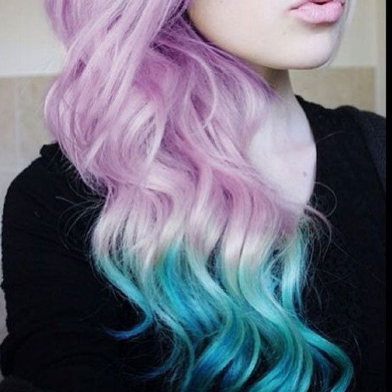 1468854256 dip dyed hair lavender