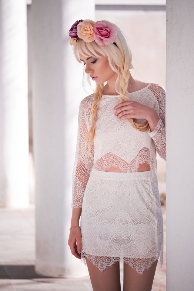1469170180 1. floral headband with lace crop top and skirt