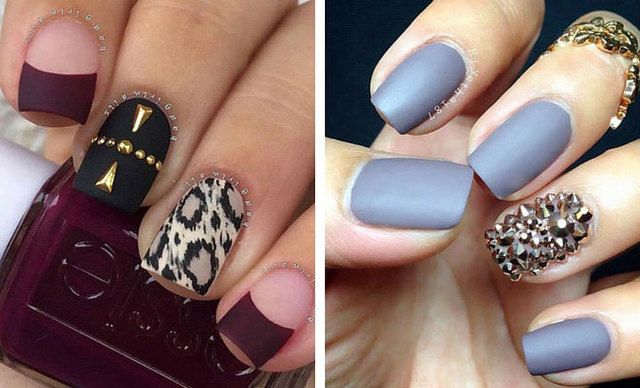 1469378290 25 matte nail designs youll want to copy this fall