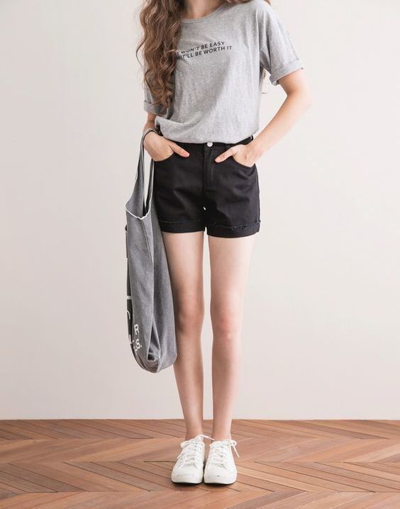 แฟชั่น เสื้อผ้า มินิมอล สไตล์เกาหลี