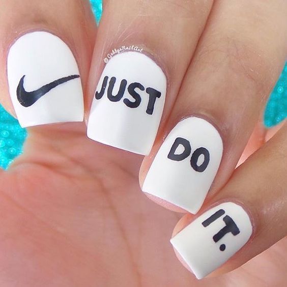 สีเล็บสวยๆ just do it