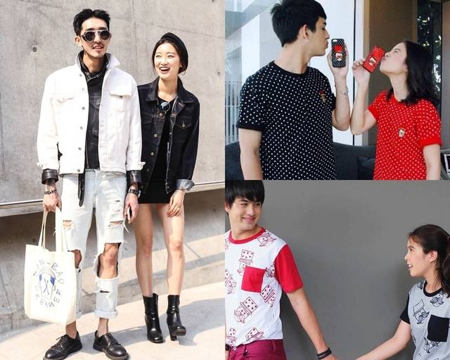 แฟชั่นเสื้อคู่ ตีมเดียวกัน
