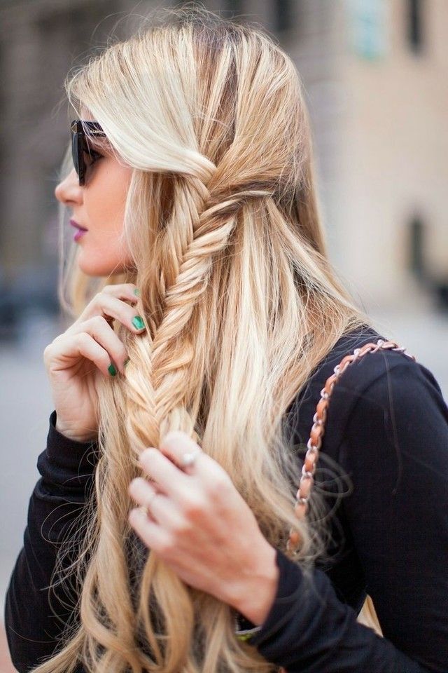 1470204993 side fishtail braid chic braided hairstyle for 2015
