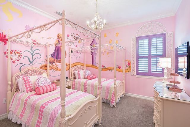 1470986260 glamorous girls bedroom inspired by disneys rapunzel