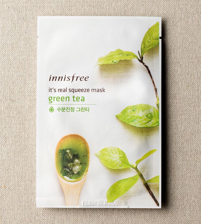 หน้าใส ด้วย Green tea mask