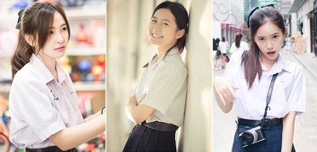 ทรงผมวัยรุ่นวัยเรียน หางม้าติดโบว์