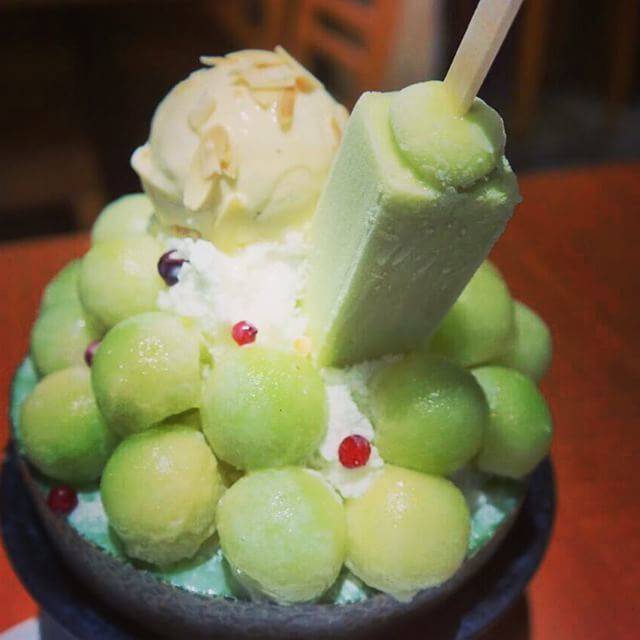บิงซูอร่อยของร้านซอบิงโก
