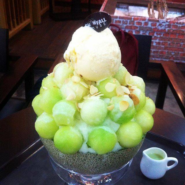 บิงซูเกาหลี ร้าน snowfall house