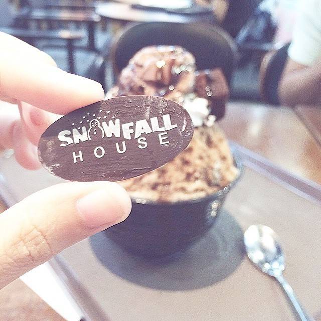บิงซู ร้าน snowfall house