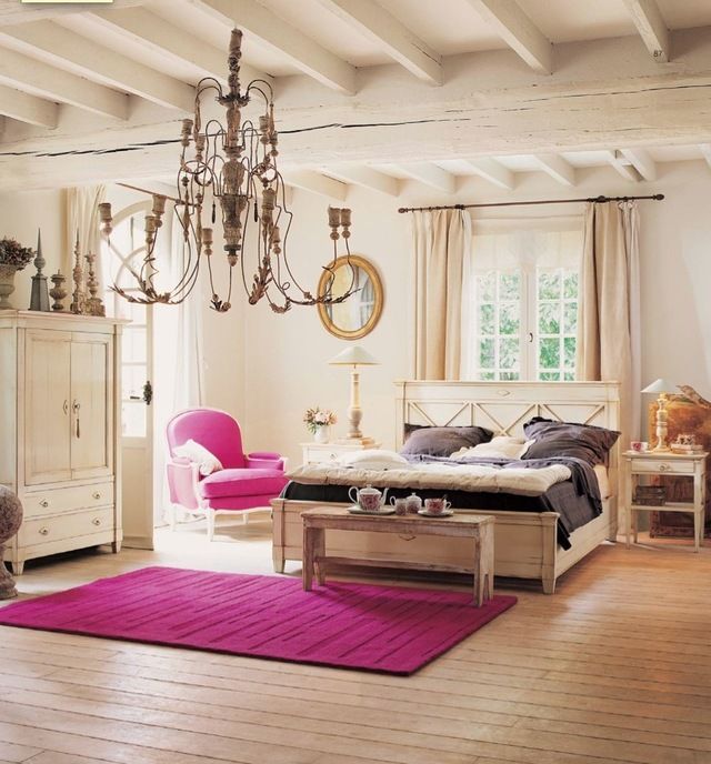 1472991001 country living beautiful bedroom fuschia area rug
