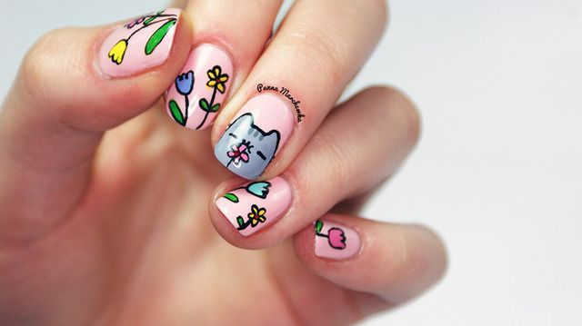 https://image.sistacafe.com/images/uploads/content_image/image/204219/1473322845-Cute-Kitty-And-Spring-Flowers-Nail-Art-Design.jpg