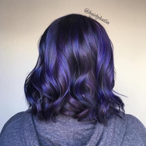 1473687100 14 black bob with blue and purple highlights