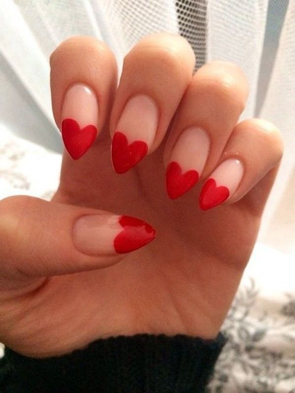 1474003775 heart wedding nails
