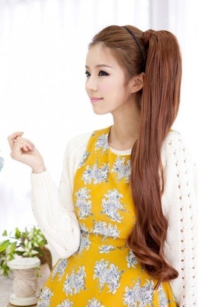 1474554025 korean girls hairstyle long side ponytail