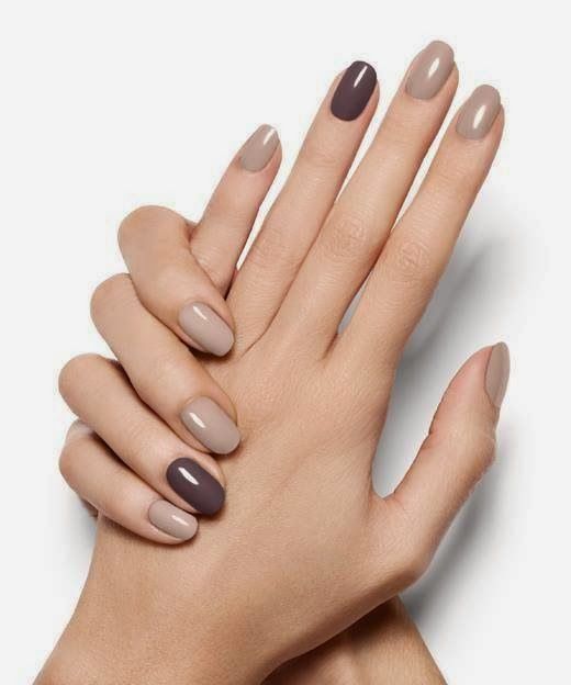 ทาเล็บสองสี Accent Nail