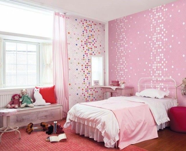 https://image.sistacafe.com/images/uploads/content_image/image/216634/1474651496-cute-bedroom-ideas-for-light-pink-wall_round-red-ottoman_brown-wooden-laminate-flooring_pink-fabric-vertical-curtain_red-striped-wool-rug_pink-polka-dot-wall-mural_beige-varnished-wood-bench-storage-728x594.jpg