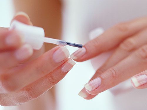 ทำเล็บเอง ทา Top Coat สม่ำเสมอ