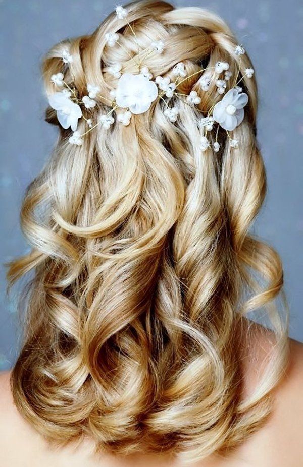 1475391416 9 woven crown braid hairstyle with long waterfall curls