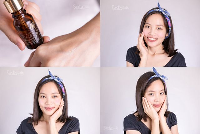 หน้าเด็ก ขั้นตอนการใช้เซรั่ม