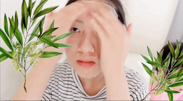 พักหน้าด้วยการมาร์คหน้า