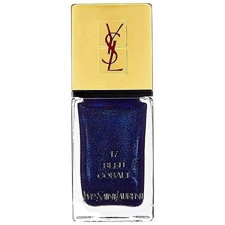 ทาเล็บสวยๆ สีกรมท่า yves saint laurent