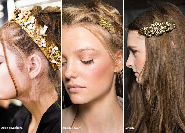 1477465777 spring summer 2016 hair accessory trends gilded hair accessories