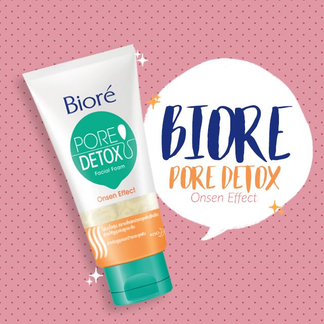 Biore Pore Detox Onsen Effect