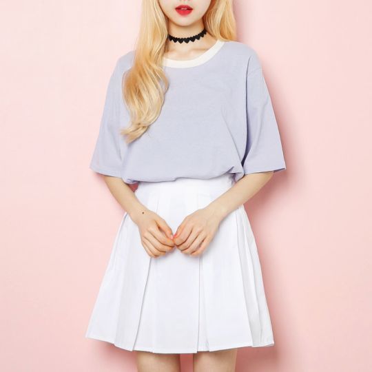 แฟชั่นเสื้อผ้า ผู้หญิง ไอดอลเกาหลี Ulzzang