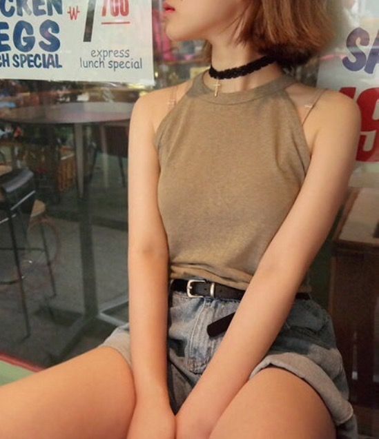 แฟชั่นเสื้อผ้า ผู้หญิง ไอดอลเกาหลี Ulzzang