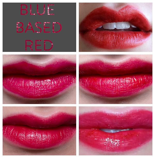 1479289134 blue based red lipstick swatches
