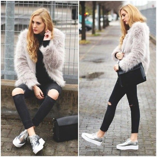1480401261 x4ez8v l 610x610 shoes lookbook blogger ripped%2bjeans winter%2boutfits silver creepers platform%2bshoes zaful winter%2bcoat instagram stylish