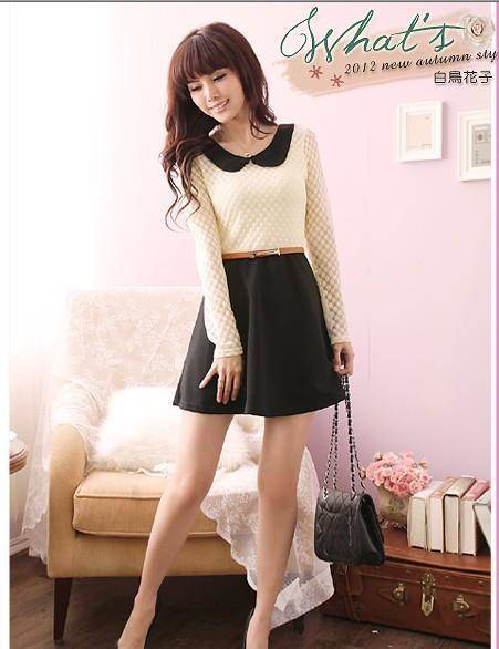1439296478 ysy5501 korean style blouse dress 1 color black ysystore 1212 04 ysystore 7
