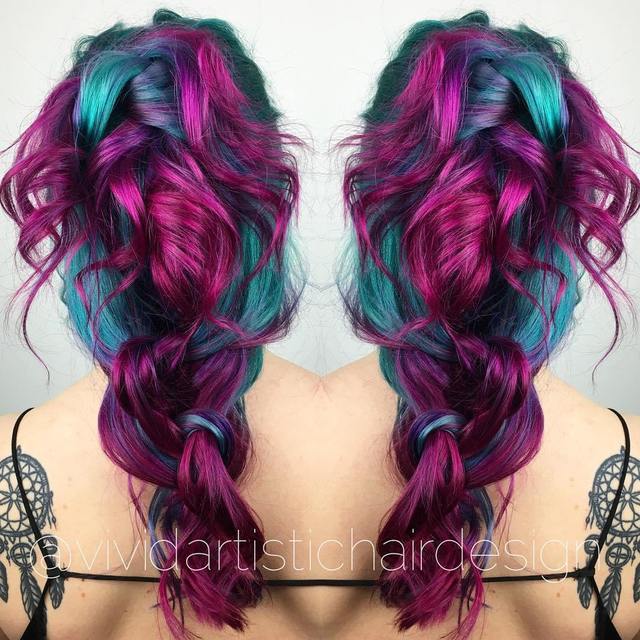1482413434 5 magenta and teal hair color