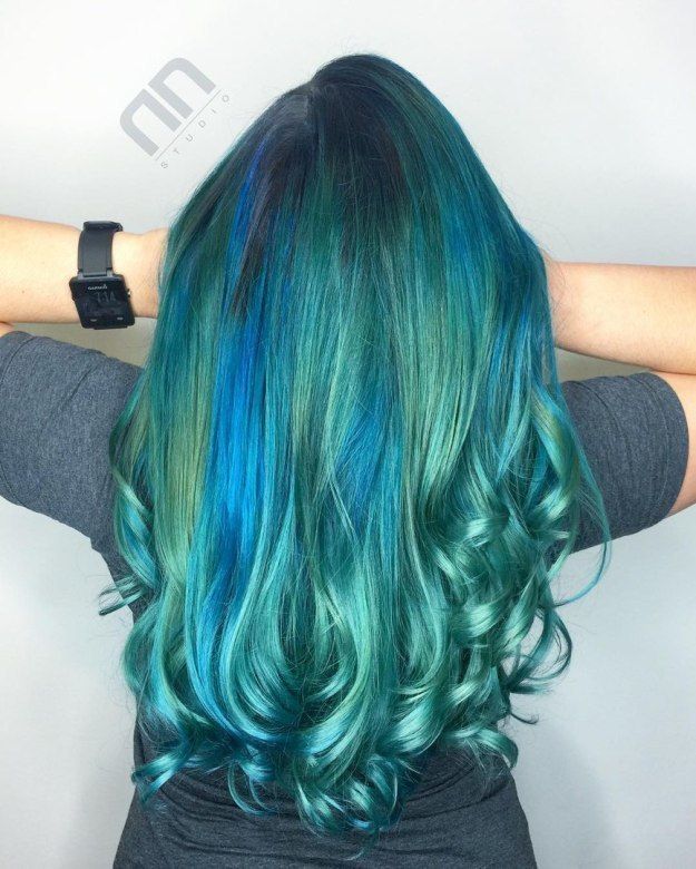 1483594381 9 teal hair with blue highlights