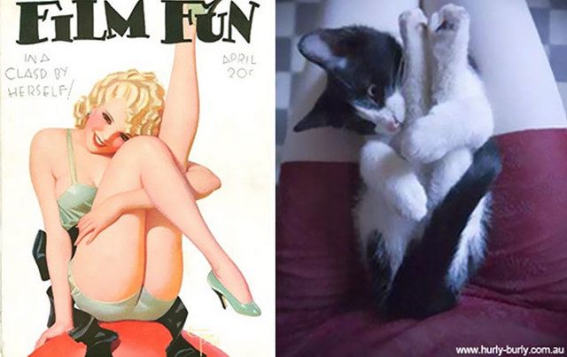 1483595988 cats vintage pin up girls 1 586666d196945  700