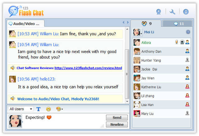1439877097 desktop html chat client chat room in 123flashchat