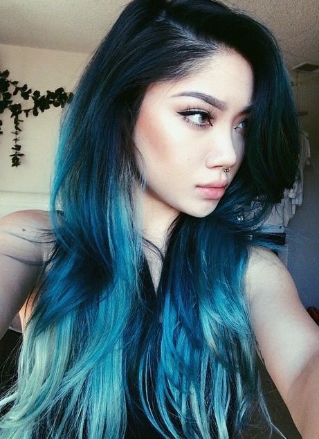 1484021599 green blue ombre with side parting