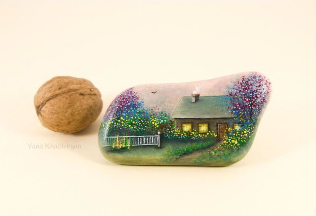 1484192104 my art is about painting miniature pictures on stones i love creating my own world of tiny creatures and fairy stone cities yana khachikyan 5875f00c985a3  880