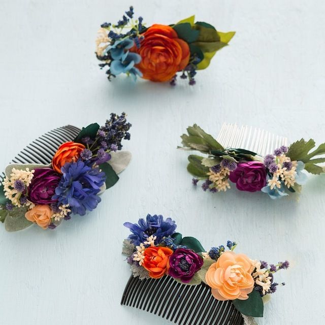 1484801218 floral hair comb 006
