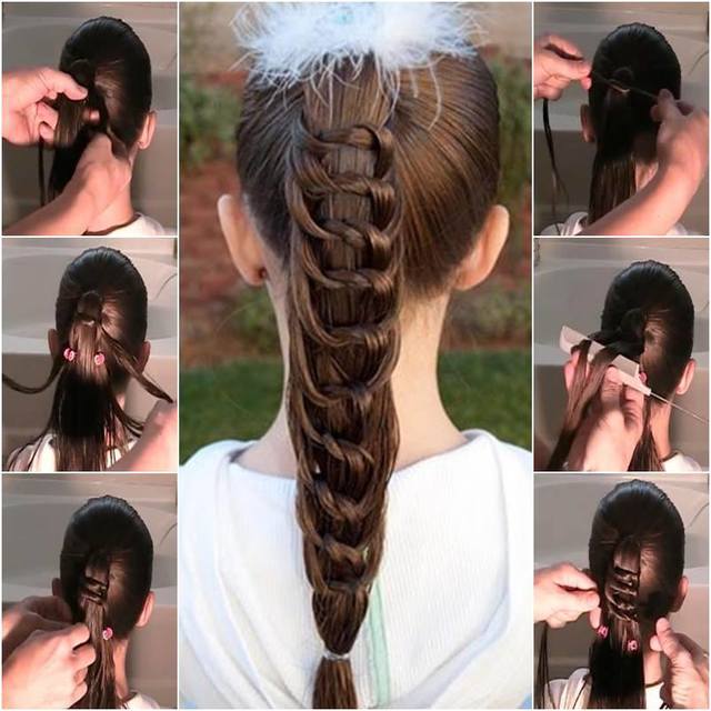 1485084934 pretty knotted ponytail hairstyle