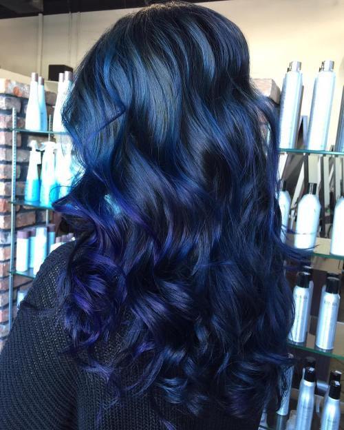 1487746395 14 long black hair with blue highlights