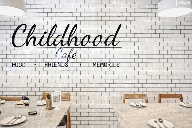 [คาเฟ่ย่านอโศก] Concept Food Friends Memories Childhood Cafe