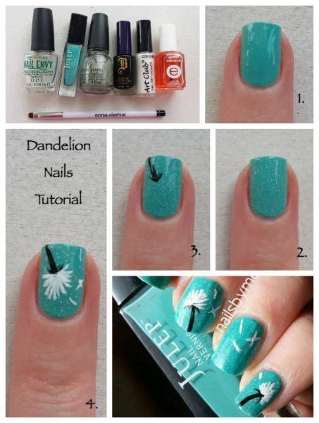 1441033439 blue dandelion nail design
