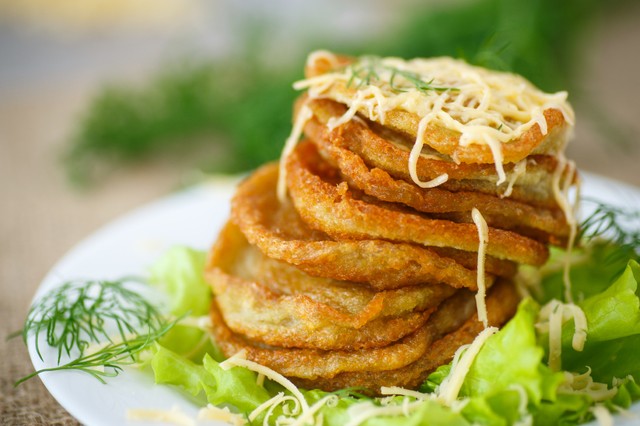 1489646332 fried potato pancakes with cheese
