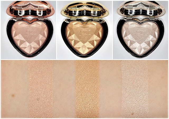 1490186381 too faced love light prismatic highlighters swatches