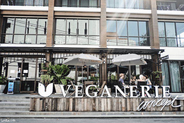 [ คาเฟ่ย่านพร้อมพงษ์ ] Support Vegans @Veganerie Concept 5